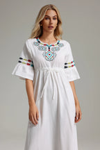Yubeza Embroidered Dress