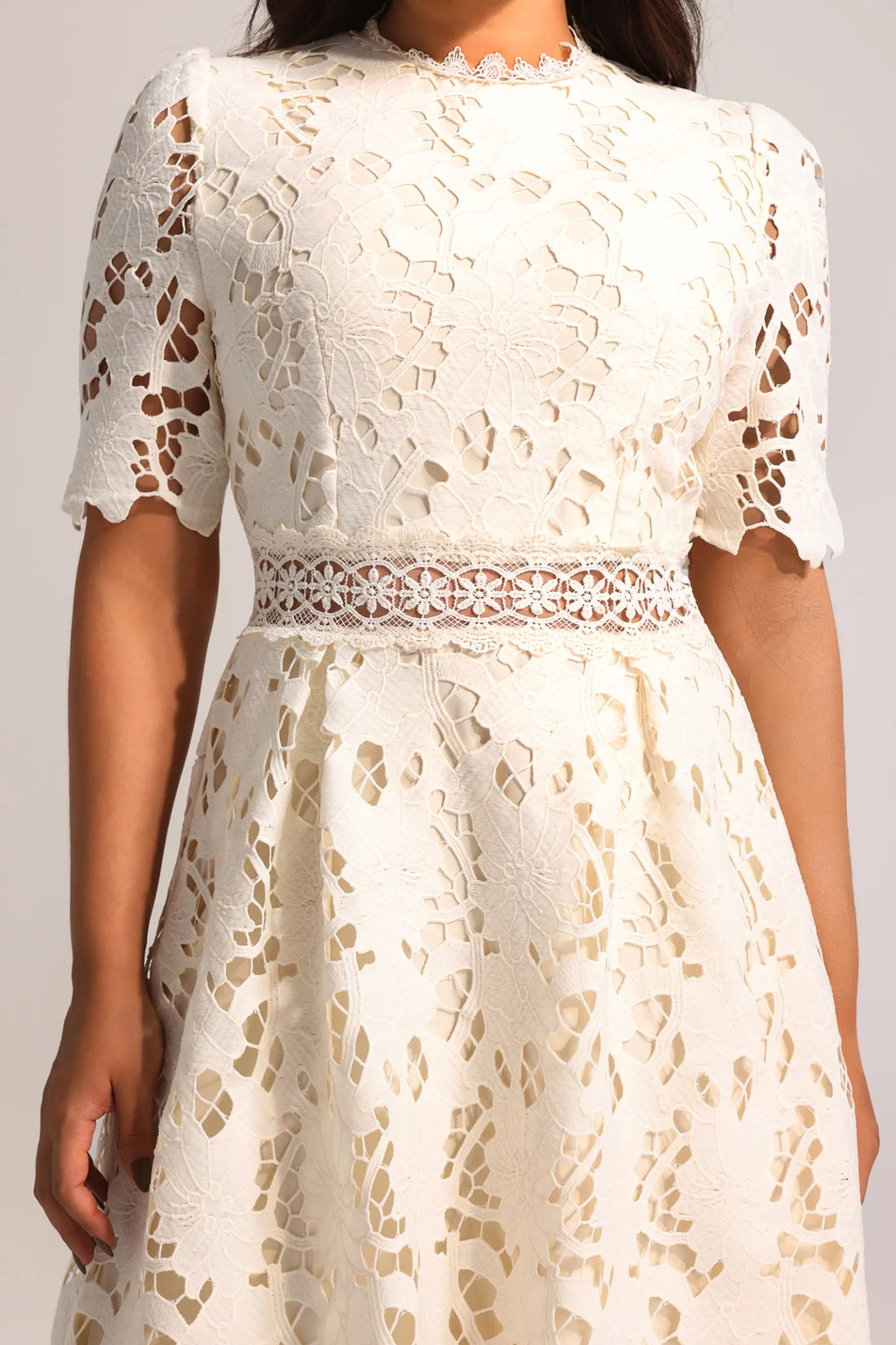 Jace Lace Midi Dress