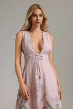 Haye Plunge Midi Dress